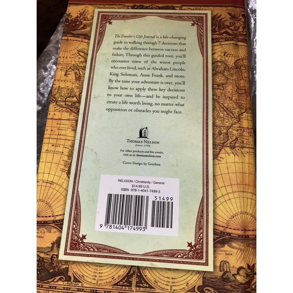 The Traveler's Gift + Journal by Andy Andrews HC Lot Self Help Personal‎ Success